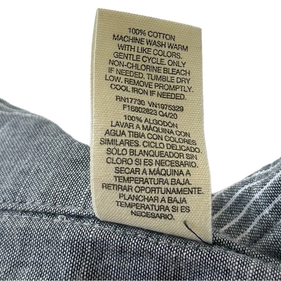 Levis Gray Nightgown Size M 100% cotton NWOT - Picture 7 of 7